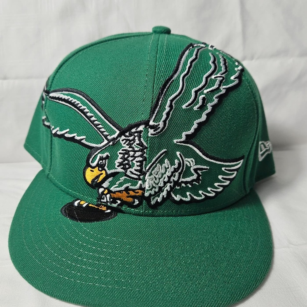 Philadelphia Eagles New Era 9FIFTY Snapback Kelly Green Throwback Logo NFL New